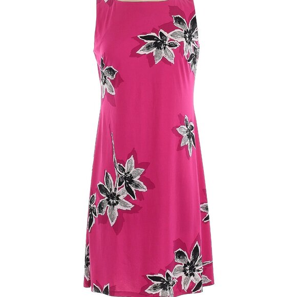 AMERICAN LIVING Floral Print Sleeveless Shift Mini Dress - Picture 3 of 4